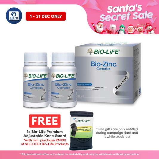 Bio-Life Bio-Zinc Complex 2x30s Bio-life