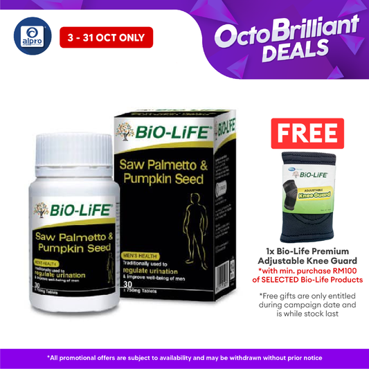 Bio-life Saw Palmetto & Pumpkin (30s) | Men's Health Bio-life
