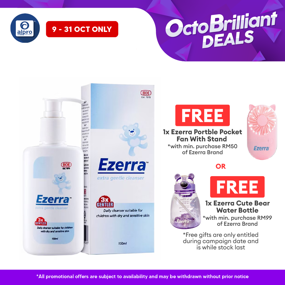 Ezerra Extra Gentle Cleanser 150ml Ezerra
