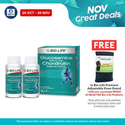 Bio-life Glucosamine & Chondroitin 2x90s | Joint Health Bio-life