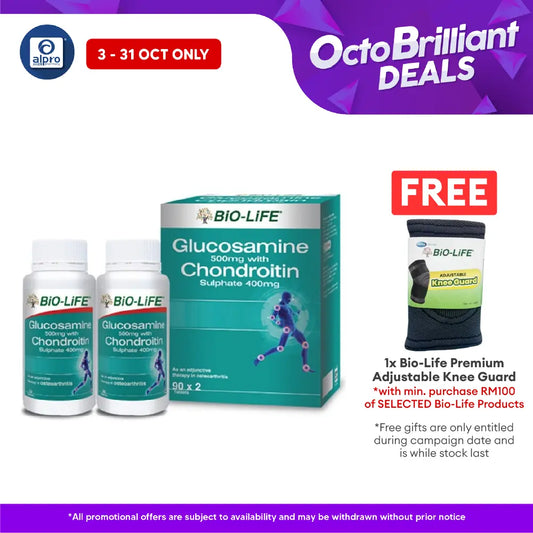 Bio-life Glucosamine & Chondroitin 2x90s | Joint Health Bio-life