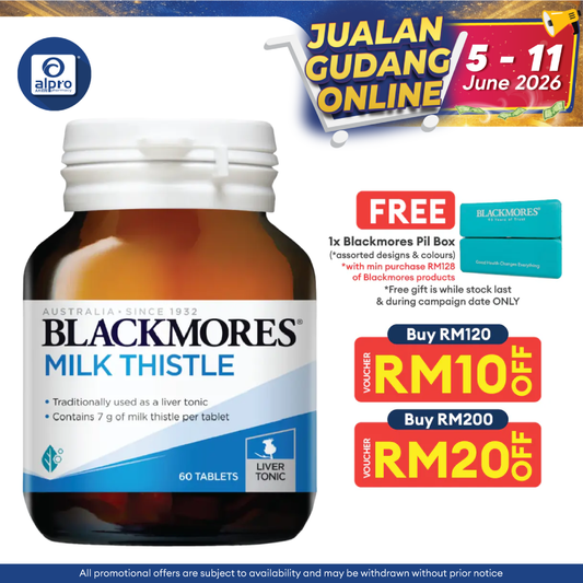 Blackmores Milk Thistle 60s | Supports Healthy Liver Function Blackmores