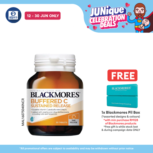 Blackmores Buffered C Slow Release 30s | Boosting Immune System Blackmores