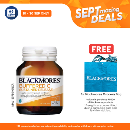 Blackmores Buffered C Slow Release 30s | Boosting Immune System Alpro Pharmacy