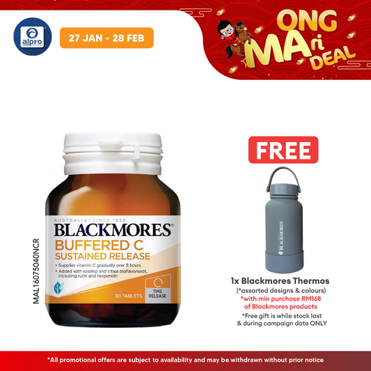 Blackmores Buffered C Slow Release 30s | Boosting Immune System Blackmores