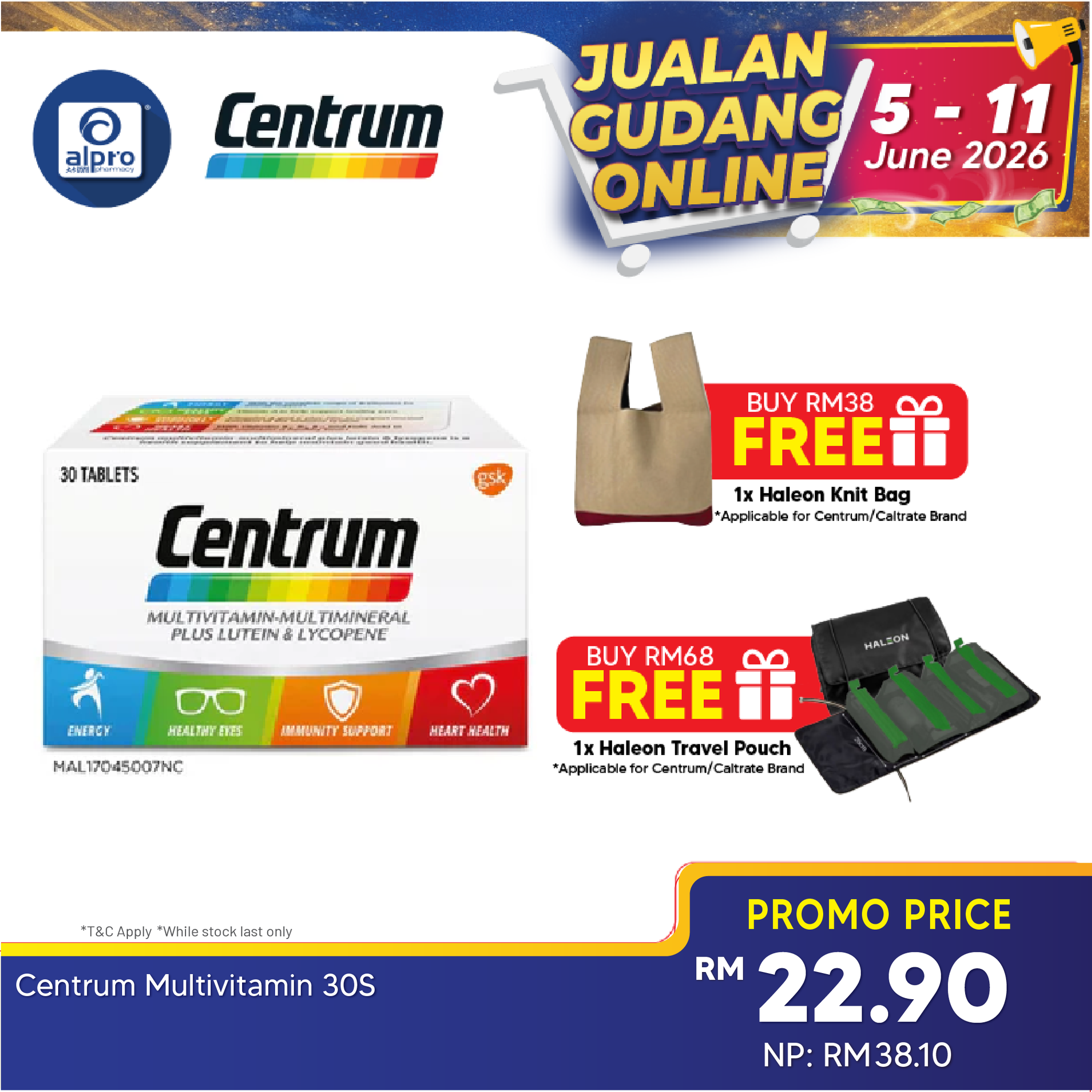 Centrum 30s | Daily Well Being & Immunity Centrum