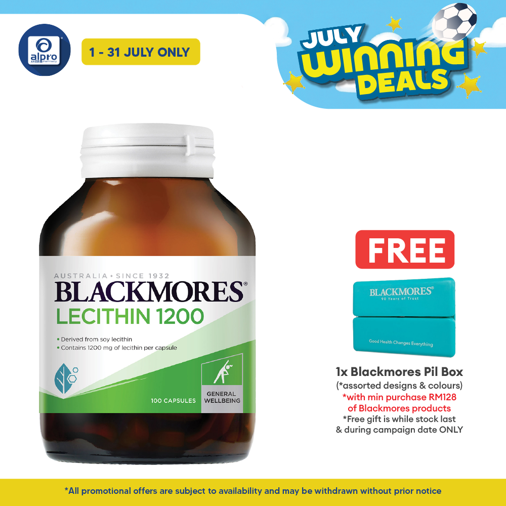 Blackmores Lecithin 100s | Liver Health Blackmores