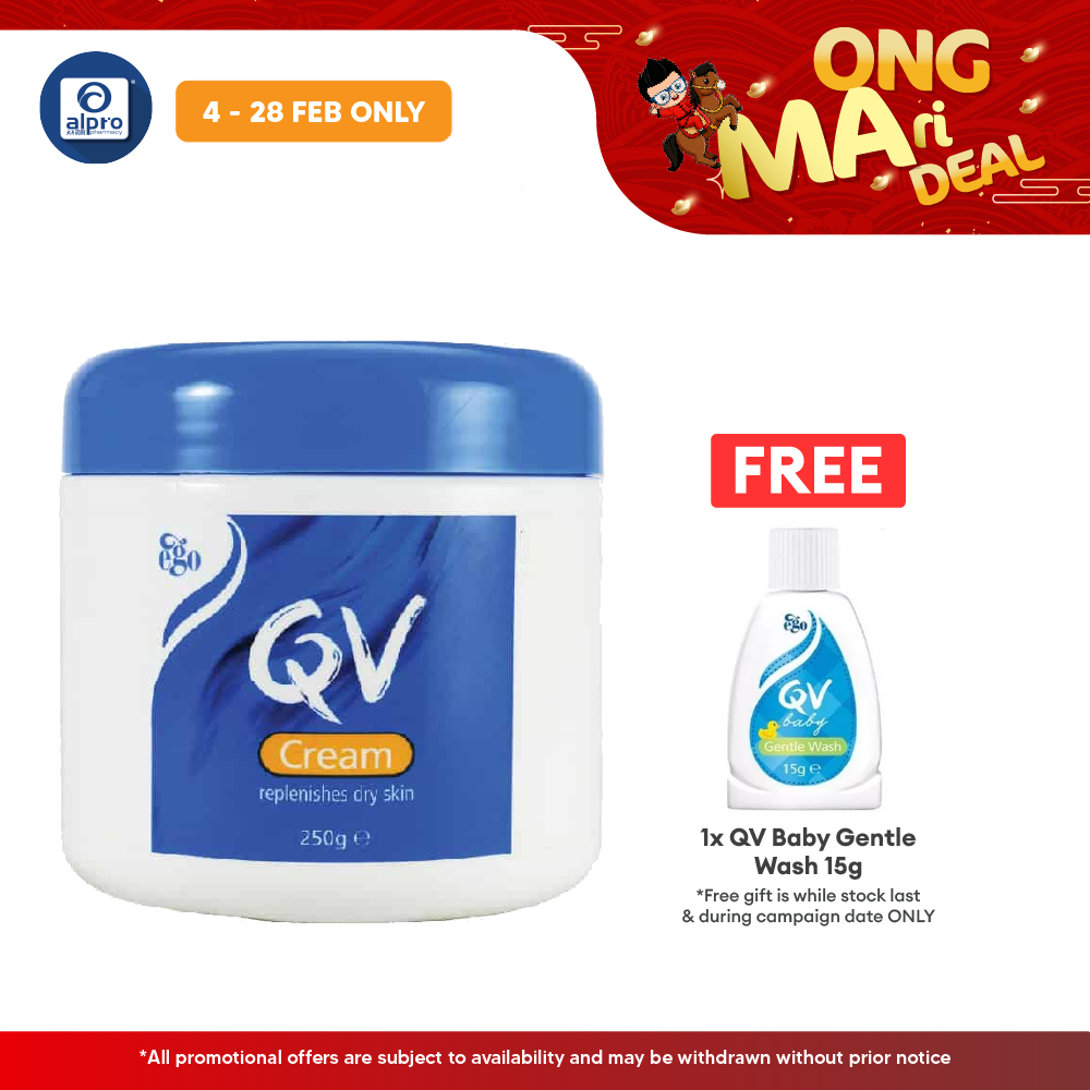 Ego QV Cream 250g | For Dry Skin Yolu