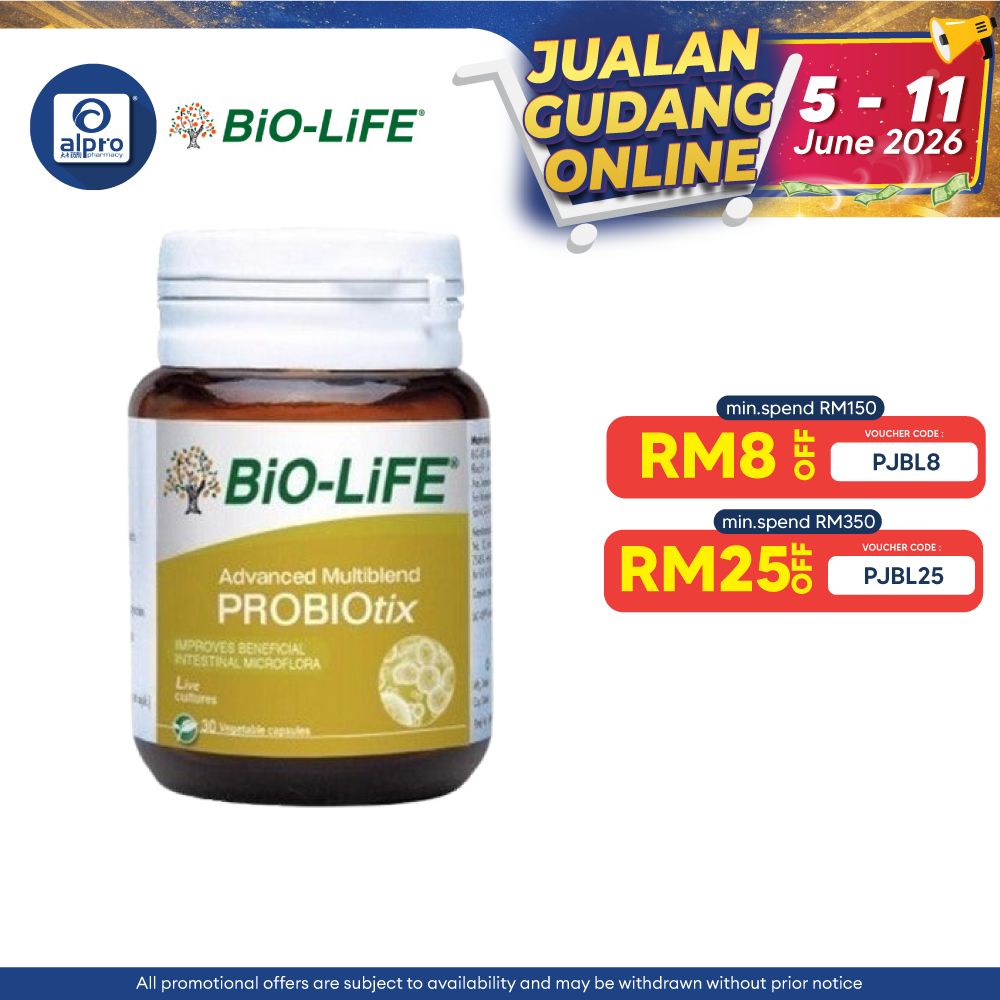 Bio-Life Advanced Multiblend Probiotix 30s | Probiotics Bio-life