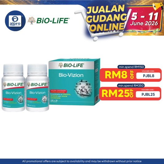 Bio-Life Bio-Vizion 100s W/30s | Nutritonal Supplement Bio-life