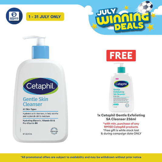 Cetaphil Gentle Skin Cleanser 473ml | Effectively Cleanses Skin Cetaphil