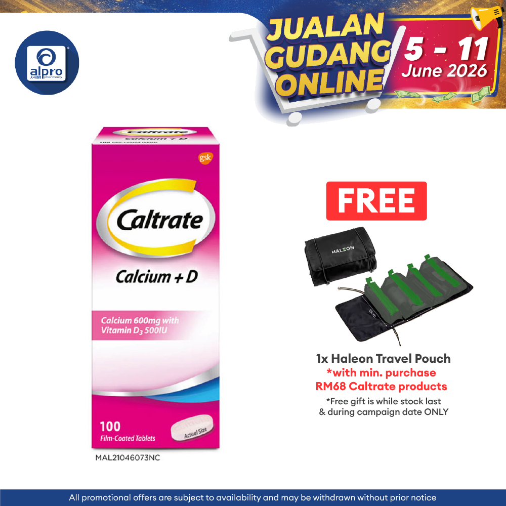 Caltrate Calcium D 100s | Support Overall Bone Health Caltrate
