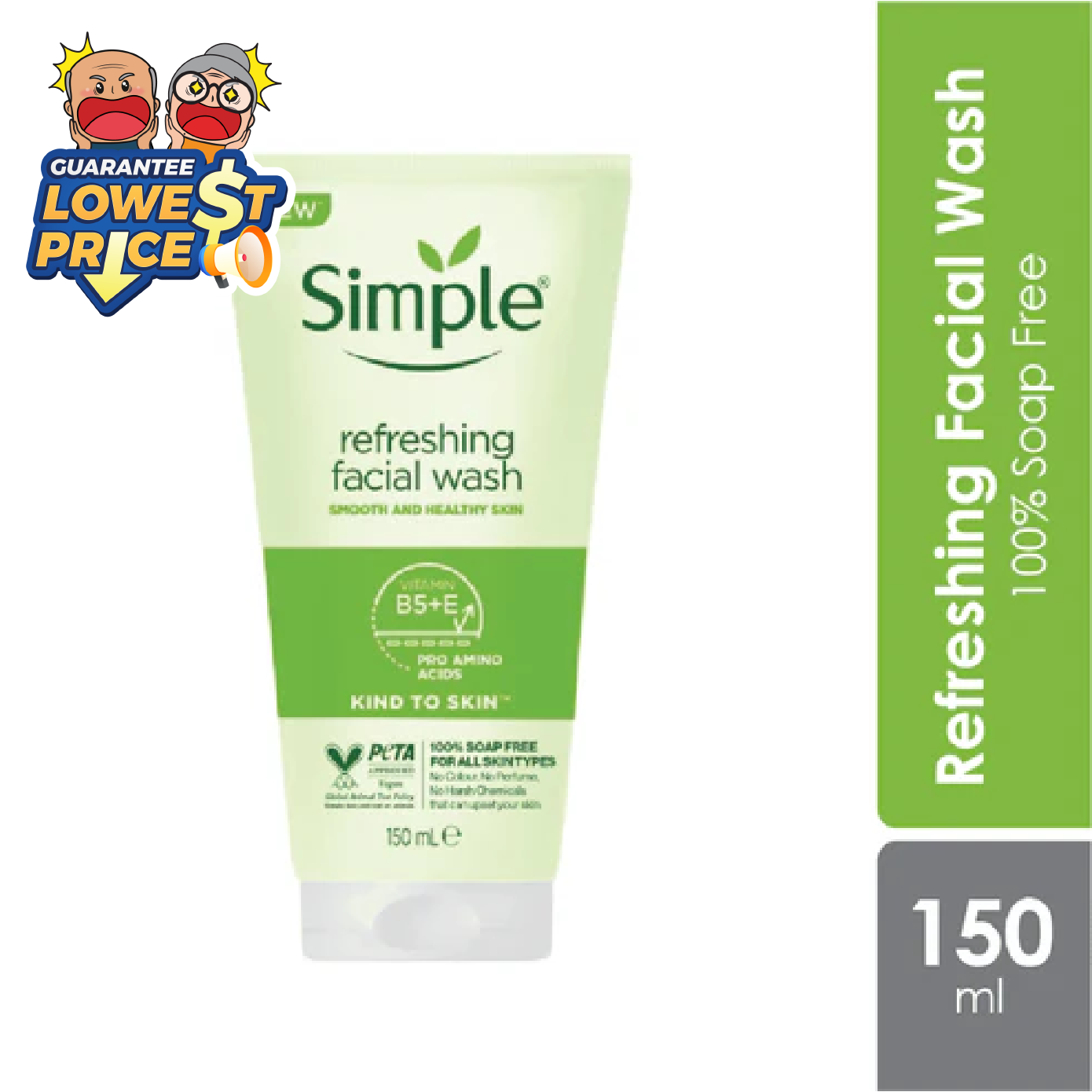 Simple Refreshing Facial Wash Gel 150ml Alpro Pharmacy