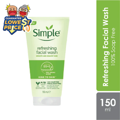 Simple Refreshing Facial Wash Gel 150ml Alpro Pharmacy