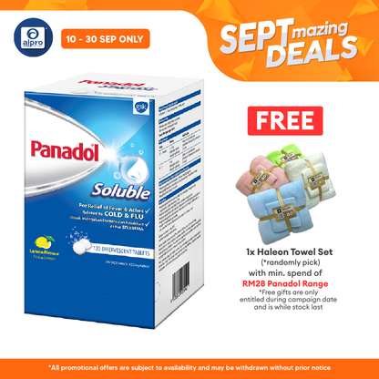 Panadol Soluble 30x4s | Pain Relief Alpro Pharmacy