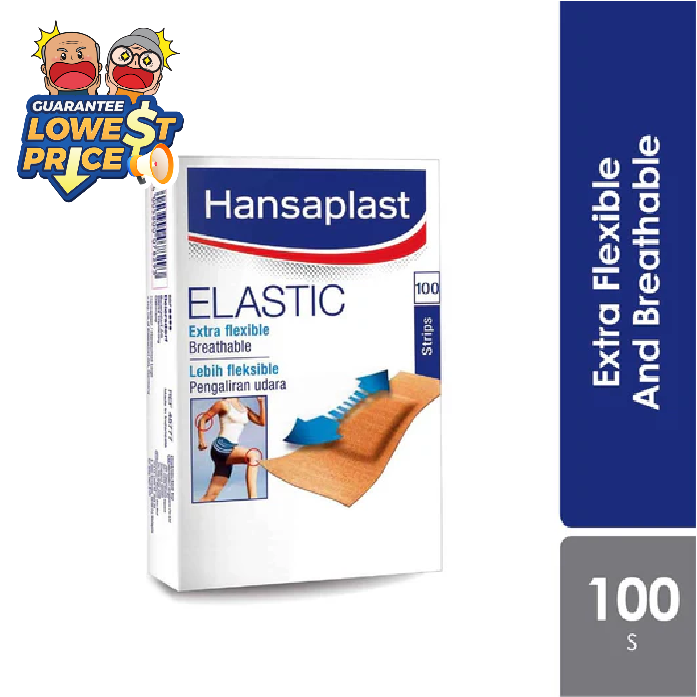 Hansaplast Elastic 100s Alpro Pharmacy