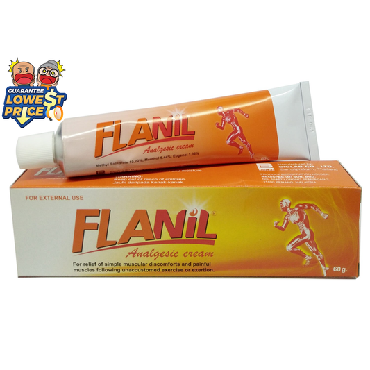 Flanil Cream 60g | Muscular Discomforts Reliever Flanil