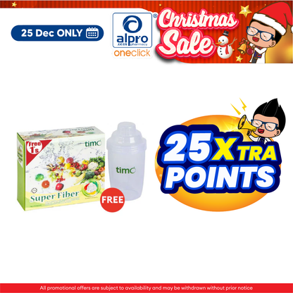 Timo Super Fiber 10g 10s With Plastic Shaker Timo