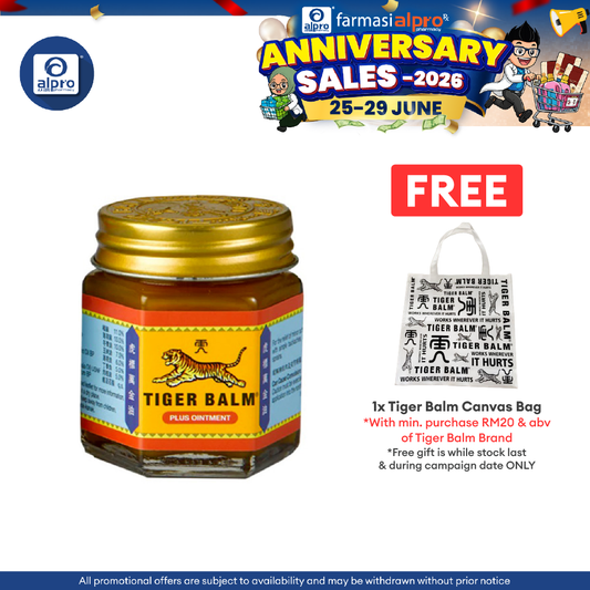 Tiger Balm Plus 30g | Muscle Pain Relief Tiger Balm