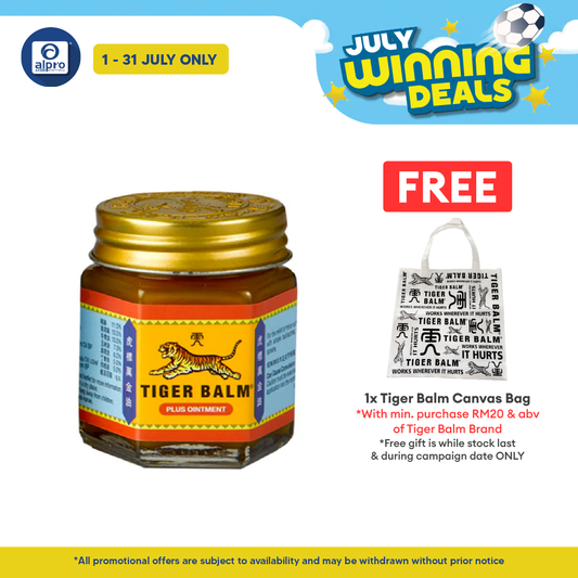 Tiger Balm Plus 30g | Muscle Pain Relief Tiger Balm
