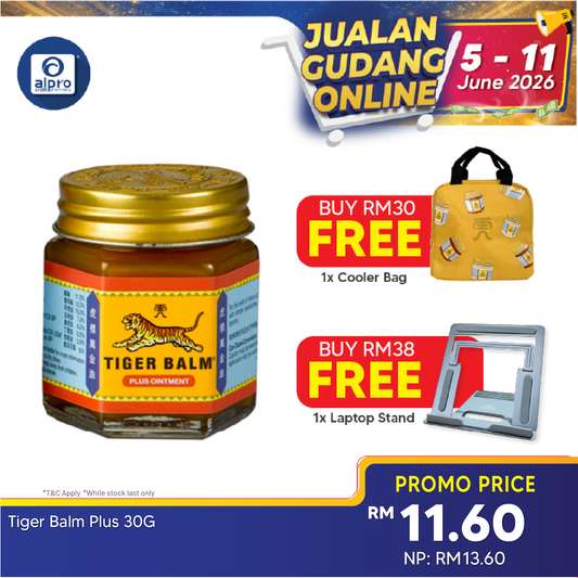 Tiger Balm Plus 30g | Muscle Pain Relief Tiger Balm