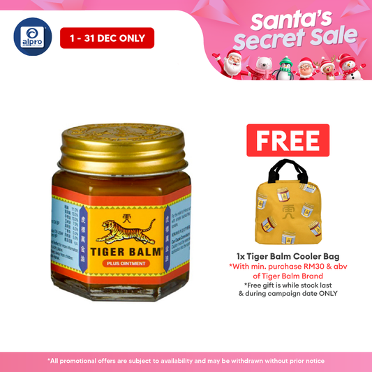 Tiger Balm Plus 30g | Muscle Pain Relief Tiger Balm