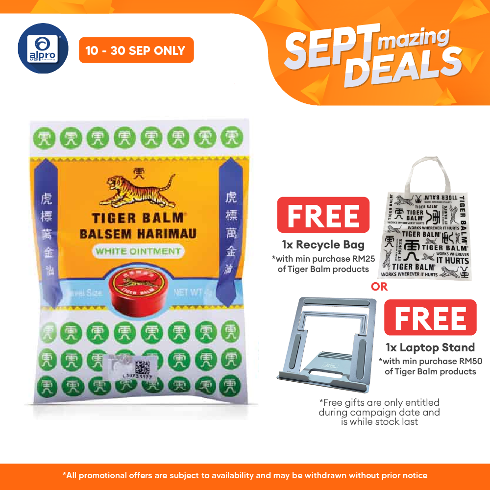 Tiger Balm White 4g Alpro Pharmacy