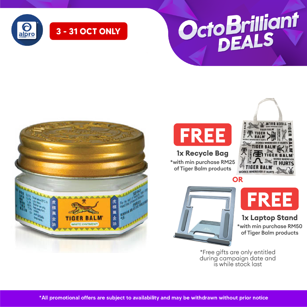 Tiger Balm White 10g Tiger Balm