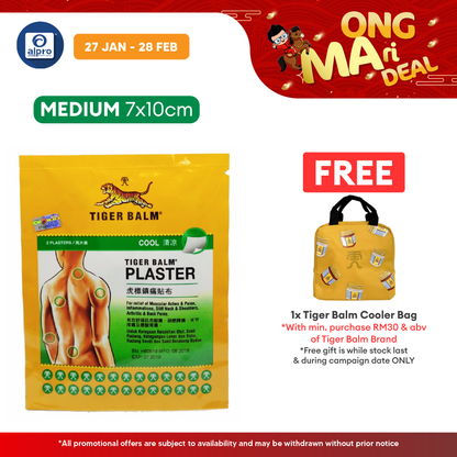 Tiger Balm Plaster Cool 7cmx10cm 2s Tiger Balm