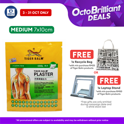 Tiger Balm Plaster Cool 7cmx10cm 2s Tiger Balm