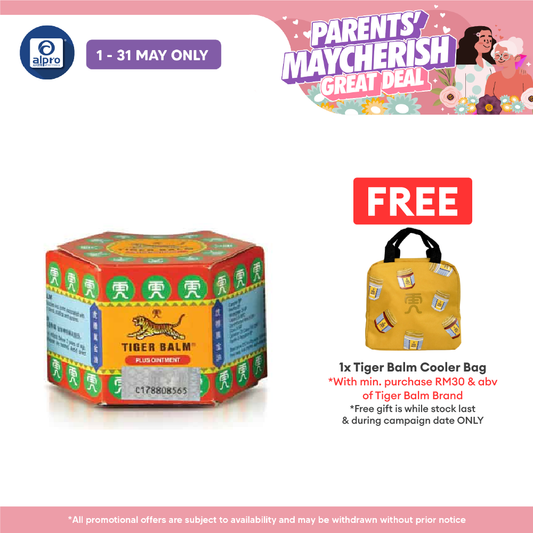 Tiger Balm Plus 10g | Soothing Muscular Aches and Pains Tiger Balm