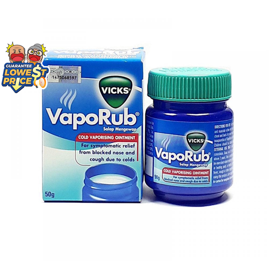 Vicks Vaporub 50g |  For Symptomatic Relief Vicks