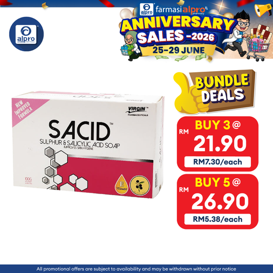 Virgin Sacid Soap 100g Virgin