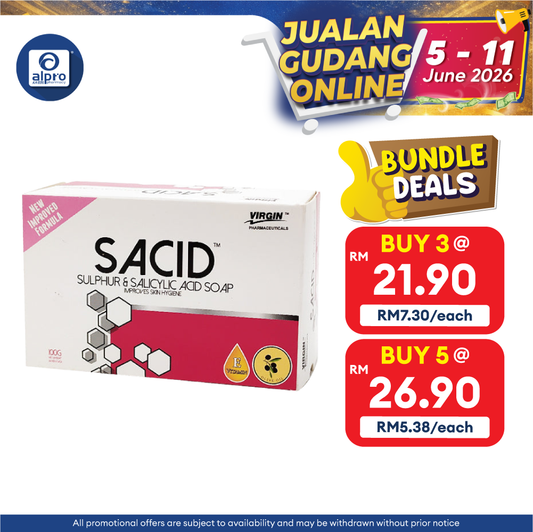 Virgin Sacid Soap 100g Virgin