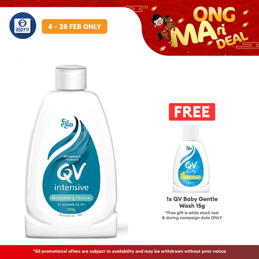 Ego QV Intensive Moisturising Cleanser 250ml Yolu