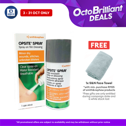 S&n Opsite Spray Film Dressing 40ml Smith&nephew