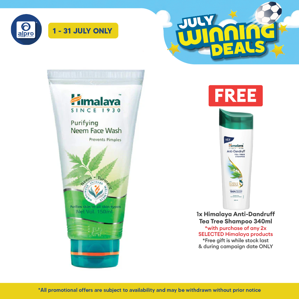 Himalaya Purifying Neem Face Wash 150ml Himalaya
