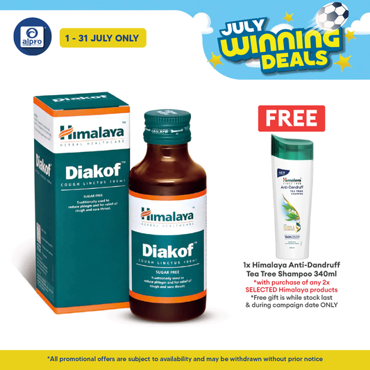 Himalaya Diakof Cough Linctus 100ml Himalaya