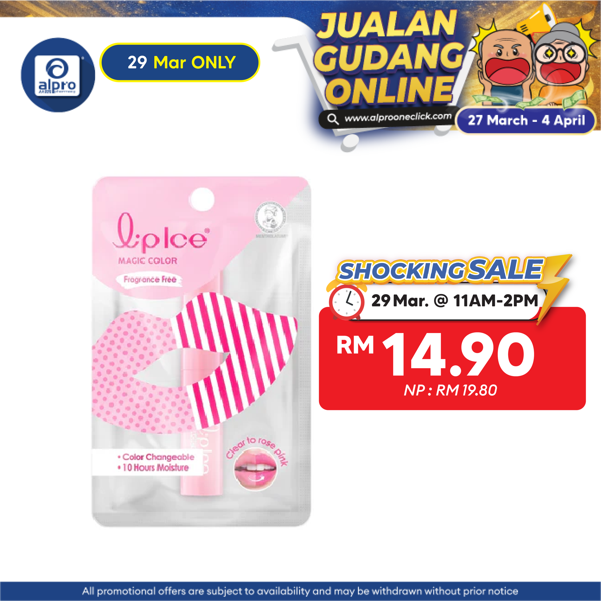 Mentholatum Lipice Sheer Color Fragrance Free 2g Metholatum