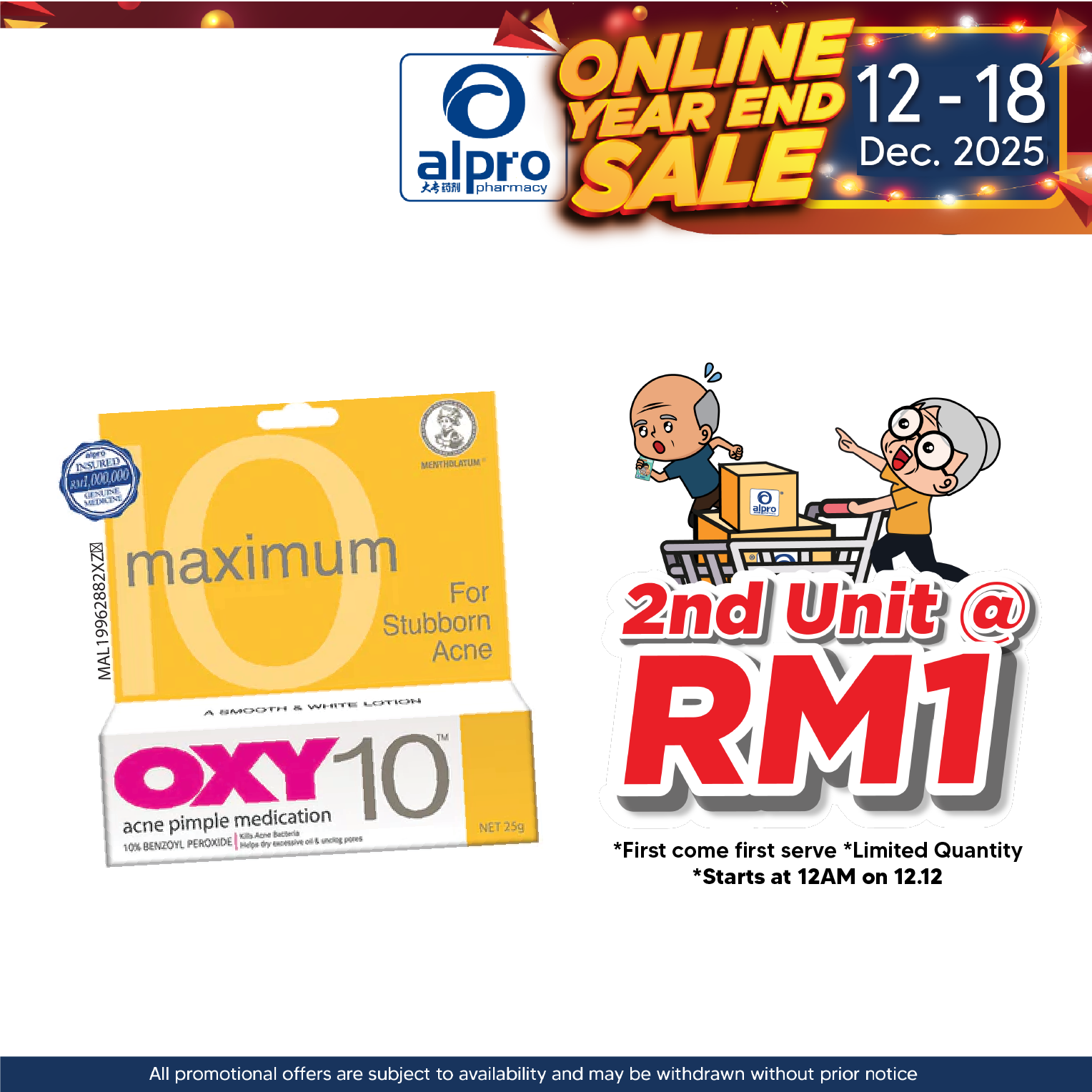 Oxy 10 Acne Pimple Medication (25g)