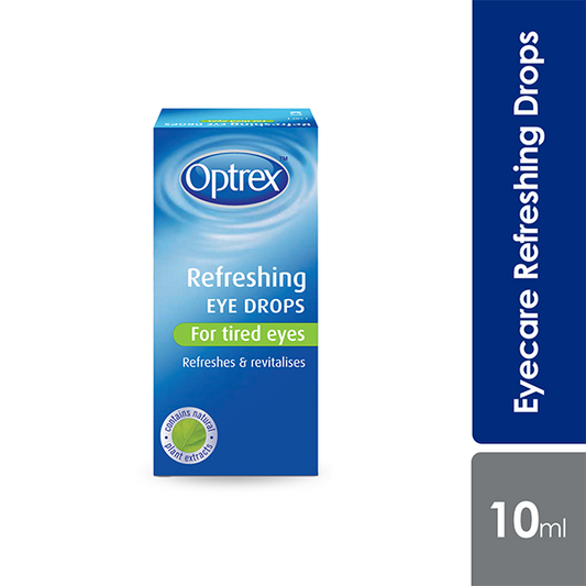 Optrex Refreshing Eye Drops 10ml | Soothe Irritated and Dry Eyes Optrex