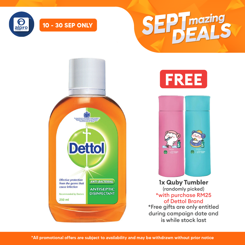 Dettol Antiseptic Fogging Disinfectant Liquid 250ml | Kills Viruses, Bacteria & Germs Dettol