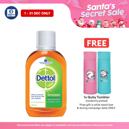 Dettol Antiseptic Fogging Disinfectant Liquid 250ml | Kills Viruses, Bacteria & Germs Dettol