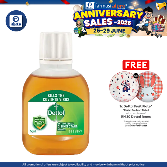 Dettol Antiseptic Liquid 50ml Dettol