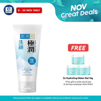 Hada Labo Hydrating Face Wash 100g | Ultrafine Foam Hada Labo