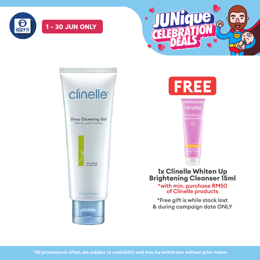 Clinelle Deep Cleansing Gel 100ml Clinelle