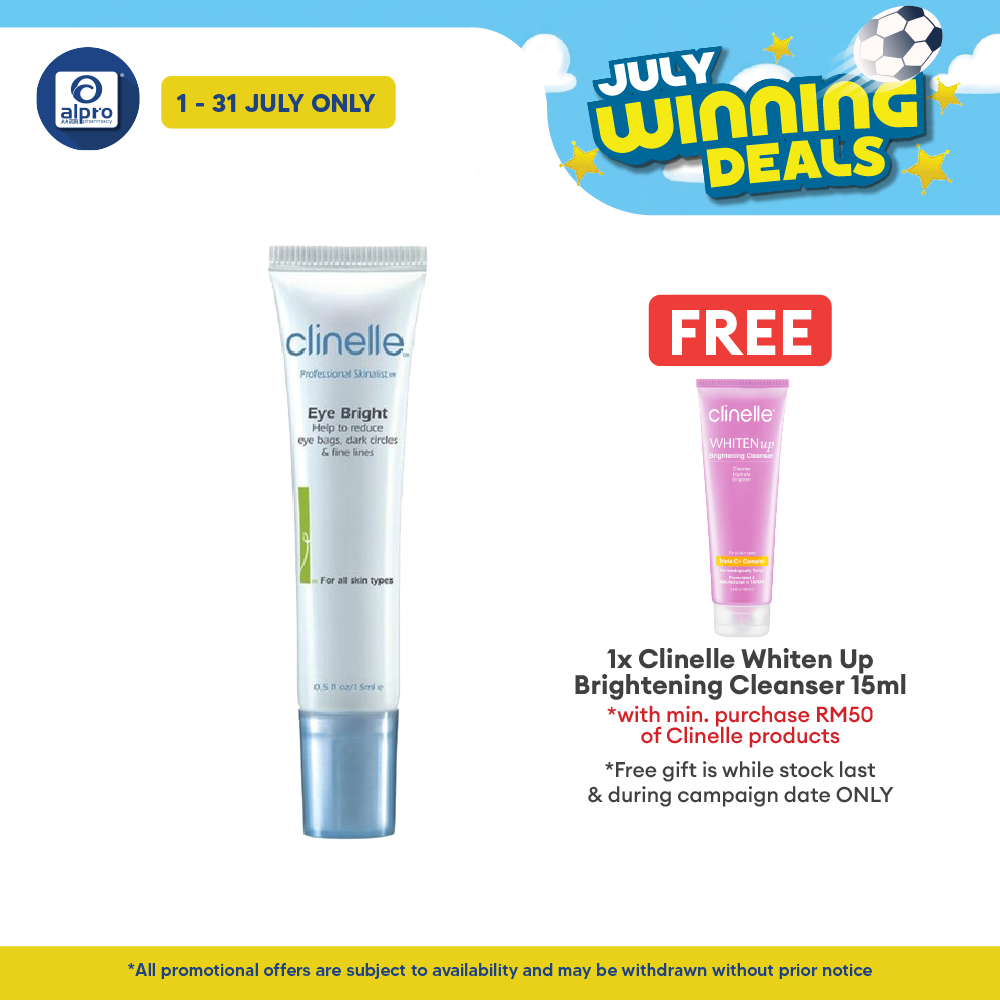 Clinelle Eye Bright 15ml Clinelle