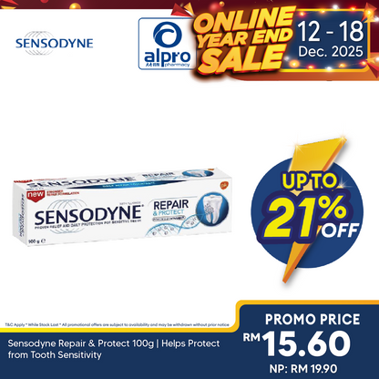 Sensodyne Repair & Protect 100g | Helps Protect from Tooth Sensitivity Sensodyne