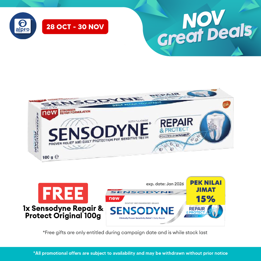 Sensodyne Repair & Protect 100g | Helps Protect from Tooth Sensitivity Sensodyne