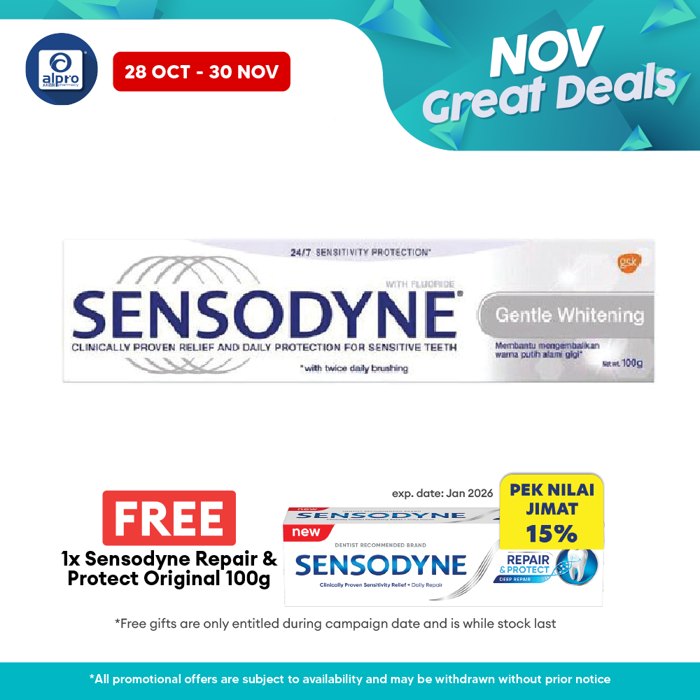 Sensodyne Promo Gentle Whitening 100g Sensodyne